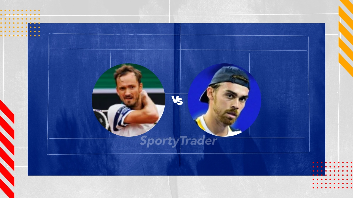Palpite Daniil Medvedev vs Benjamin Bonzi