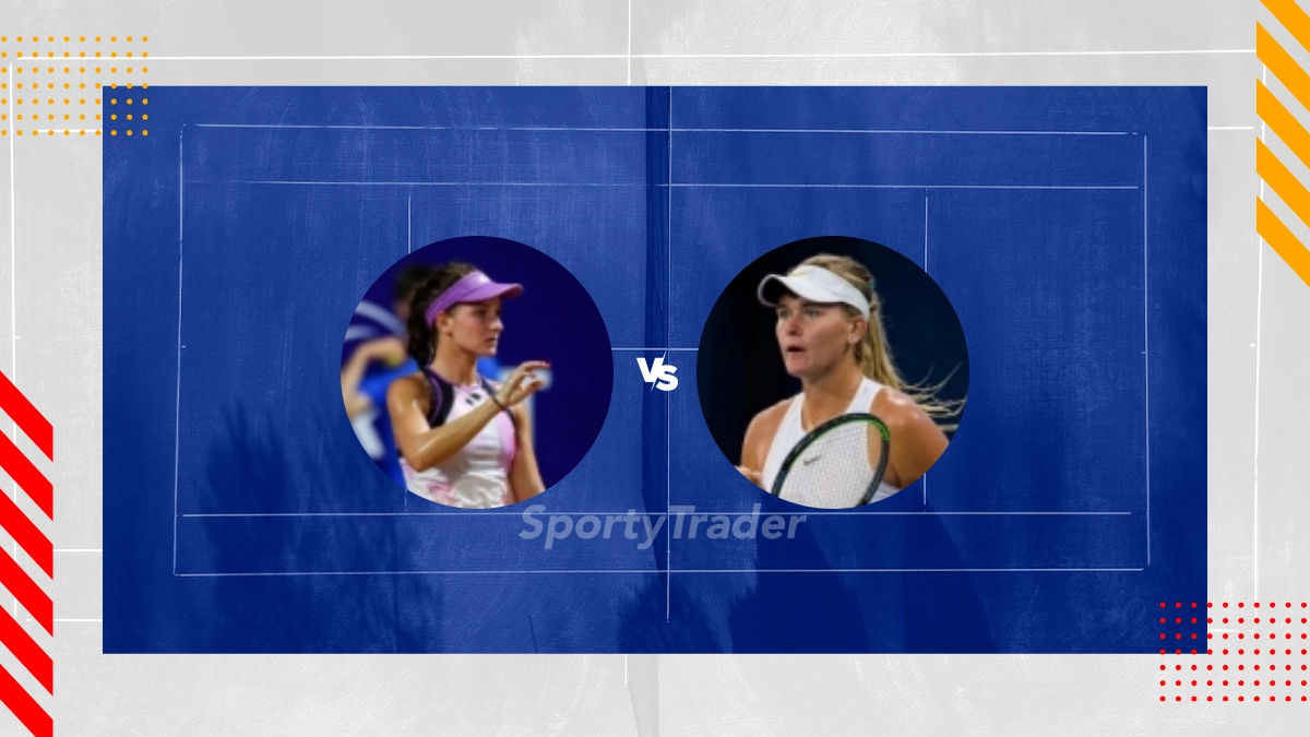 Pronostic Darja Semenistaja vs Peyton Stearns