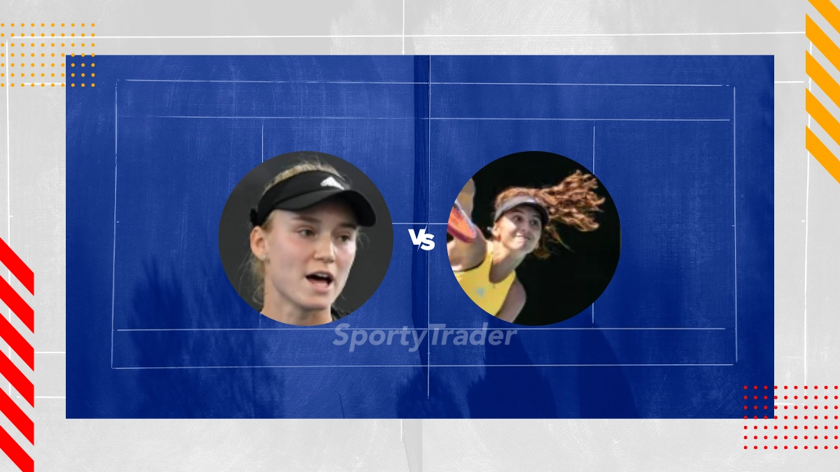 Pronostic Elena Rybakina vs Julieta Pareja