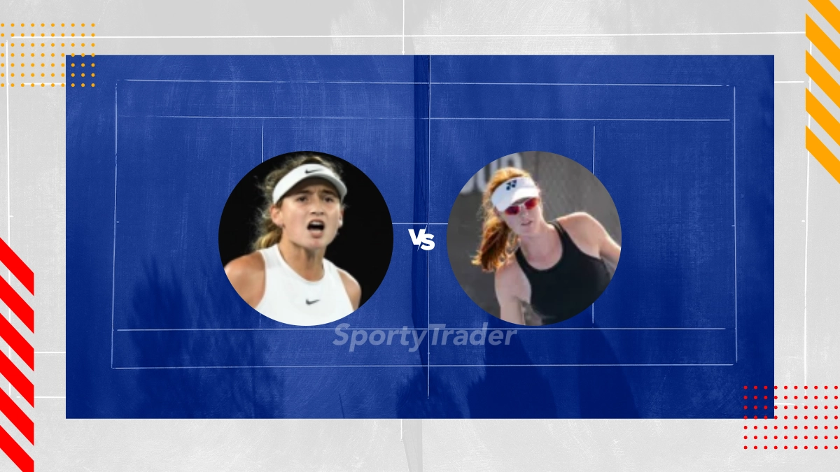Pronostic Victoria Jimenez Kasintseva vs Maya Joint