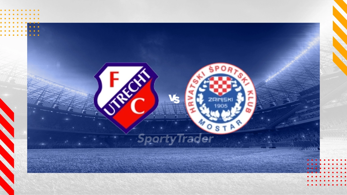 Pronostic Utrecht vs Zrinjski Mostar