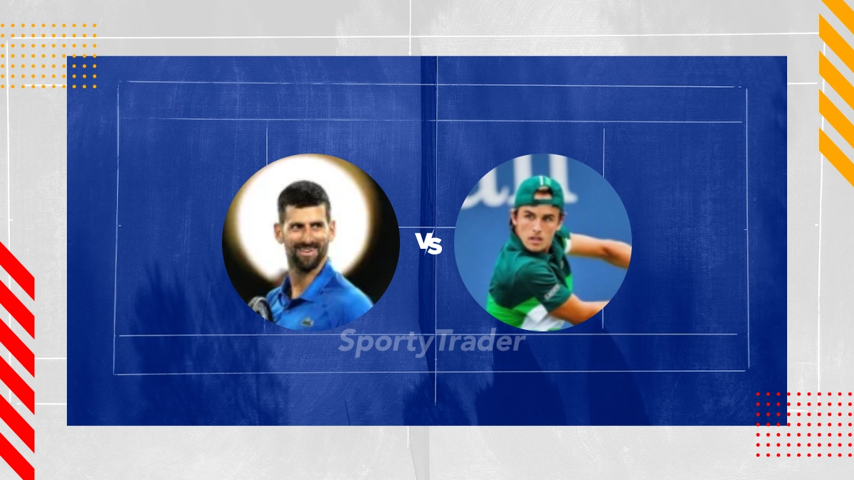Pronostic Novak Djokovic vs Zachary Svajda