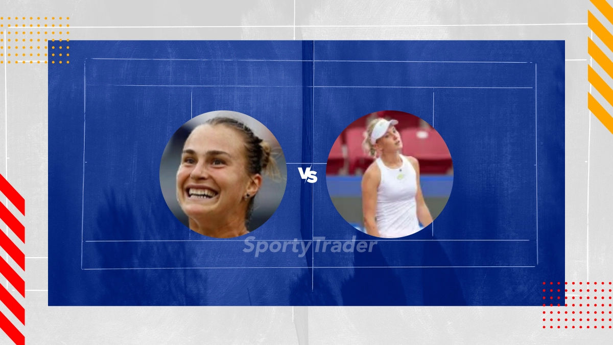 Pronóstico Aryna Sabalenka vs Polina Kudermetova