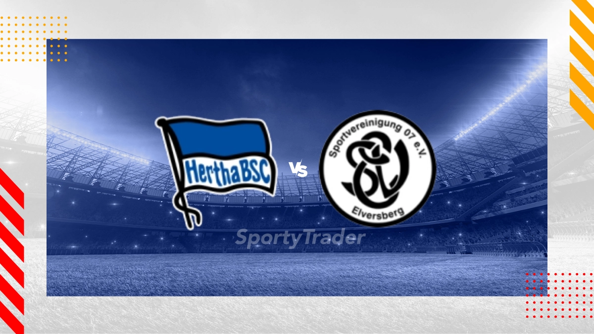 Pronostic Hertha Berlin vs SpVgg 07 Elversberg
