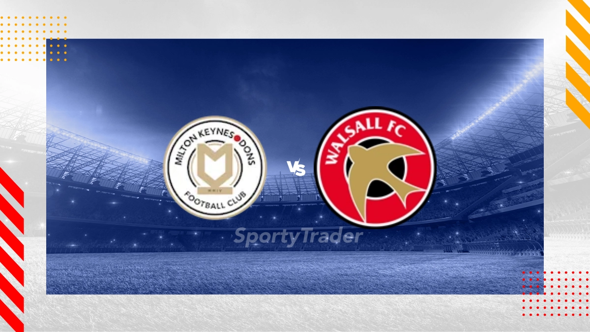 Milton Keynes Dons vs Walsall Prediction