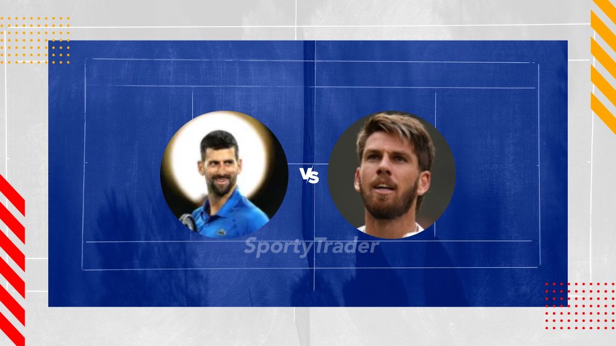 Prognóstico Novak Djokovic vs Cameron Norrie