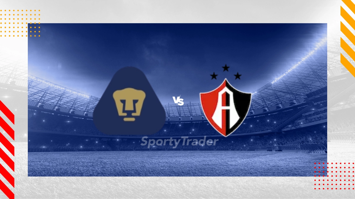 Pronóstico Pumas UNAM vs Atlas FC