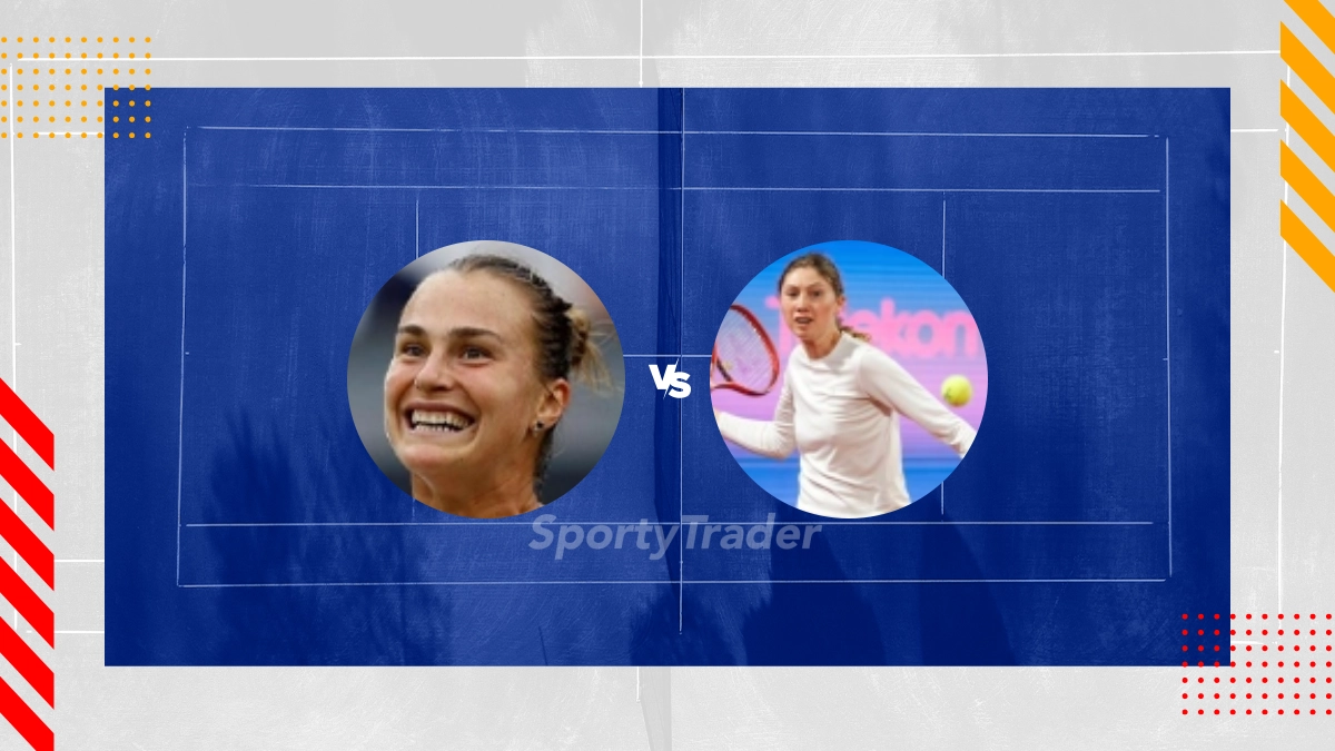 Palpite Aryna Sabalenka vs Cristina Bucsa