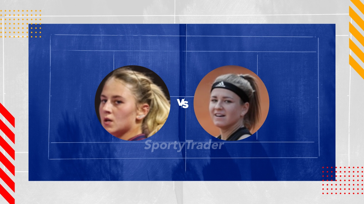 Pronostic Marta Kostyuk vs Karolina Muchova