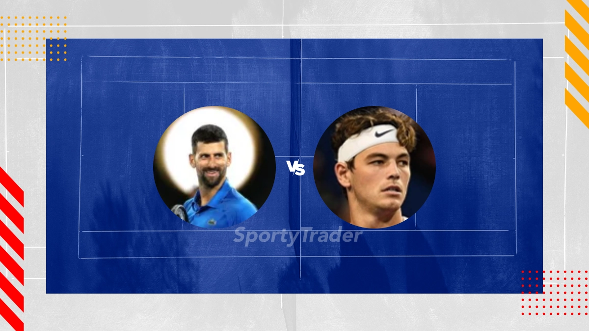 Palpite Novak Djokovic vs Taylor Fritz