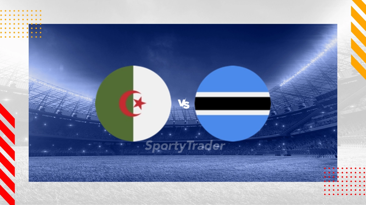 Pronostic Algérie vs Botswana