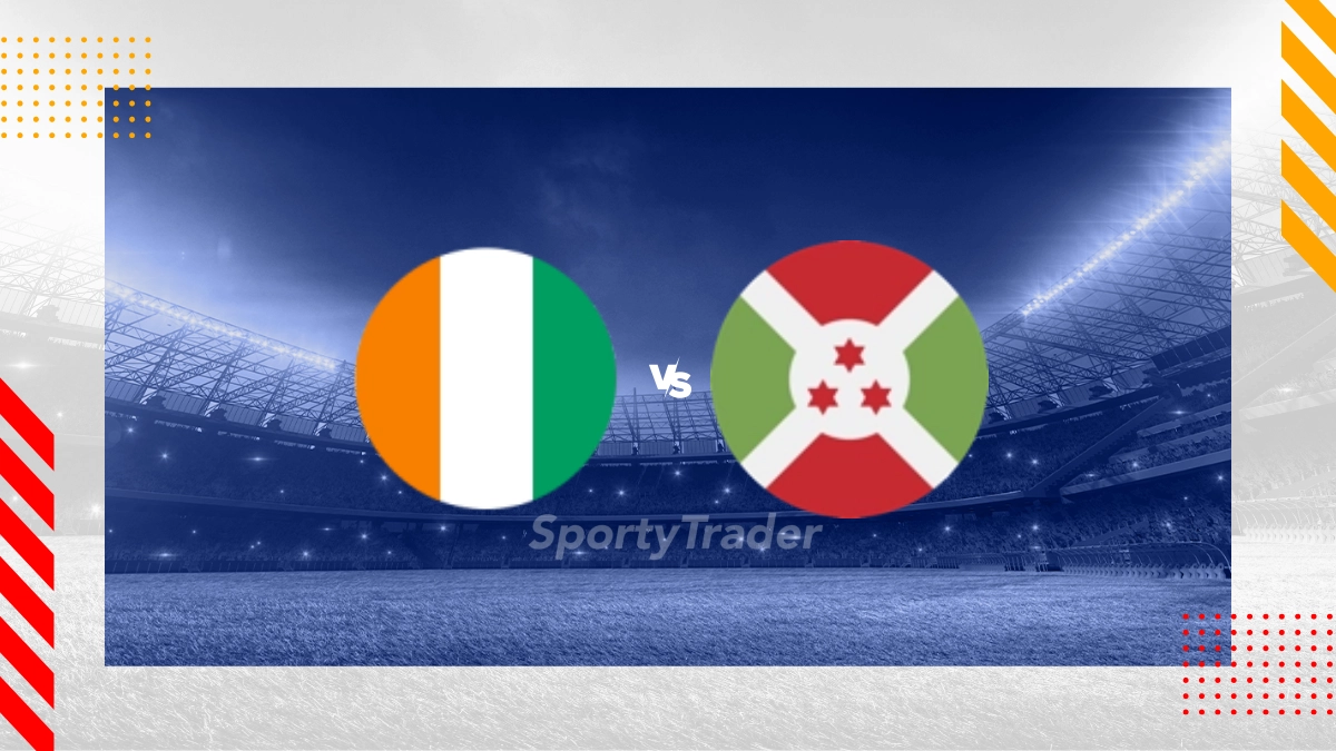 Pronostic Cote d'Ivoire vs Burundi