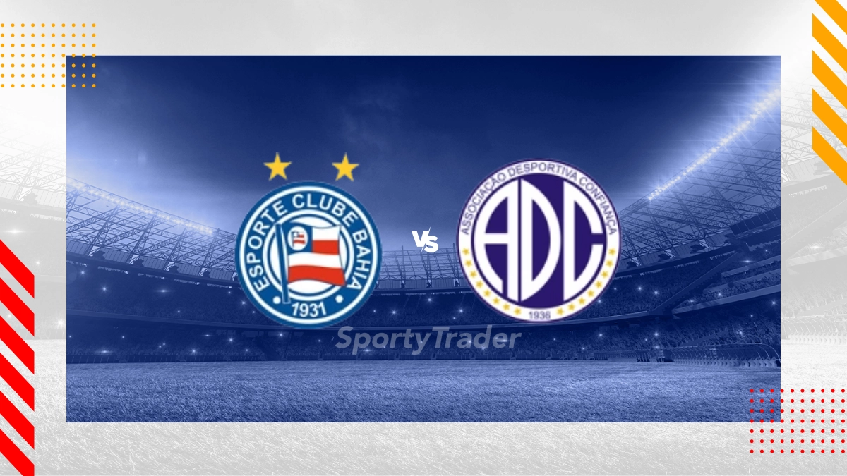 Palpite Bahia vs AD Confiança SE