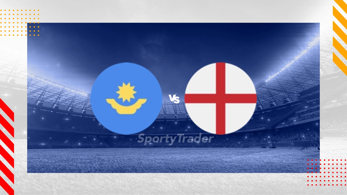 Pronóstico Kazajistán -21 vs Inglaterra -21
