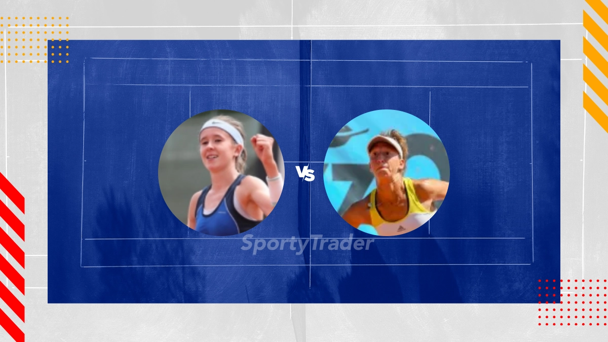 Pronostico Nikola Bartunkova vs Nicole Fossa Huergo