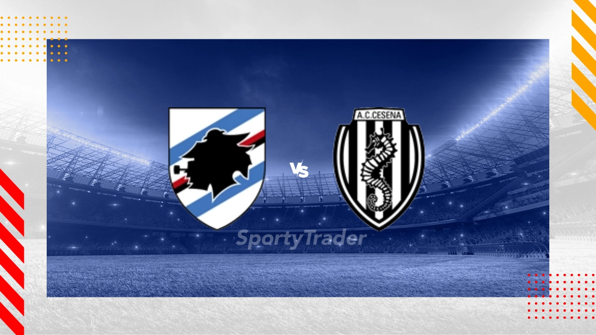 Pronostic Sampdoria Gênes vs Cesena