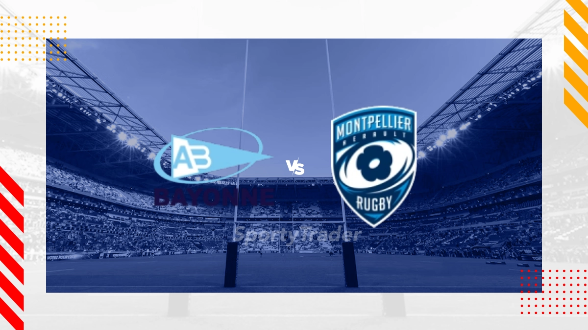 Pronostic Bayonne vs Montpellier Herault RC