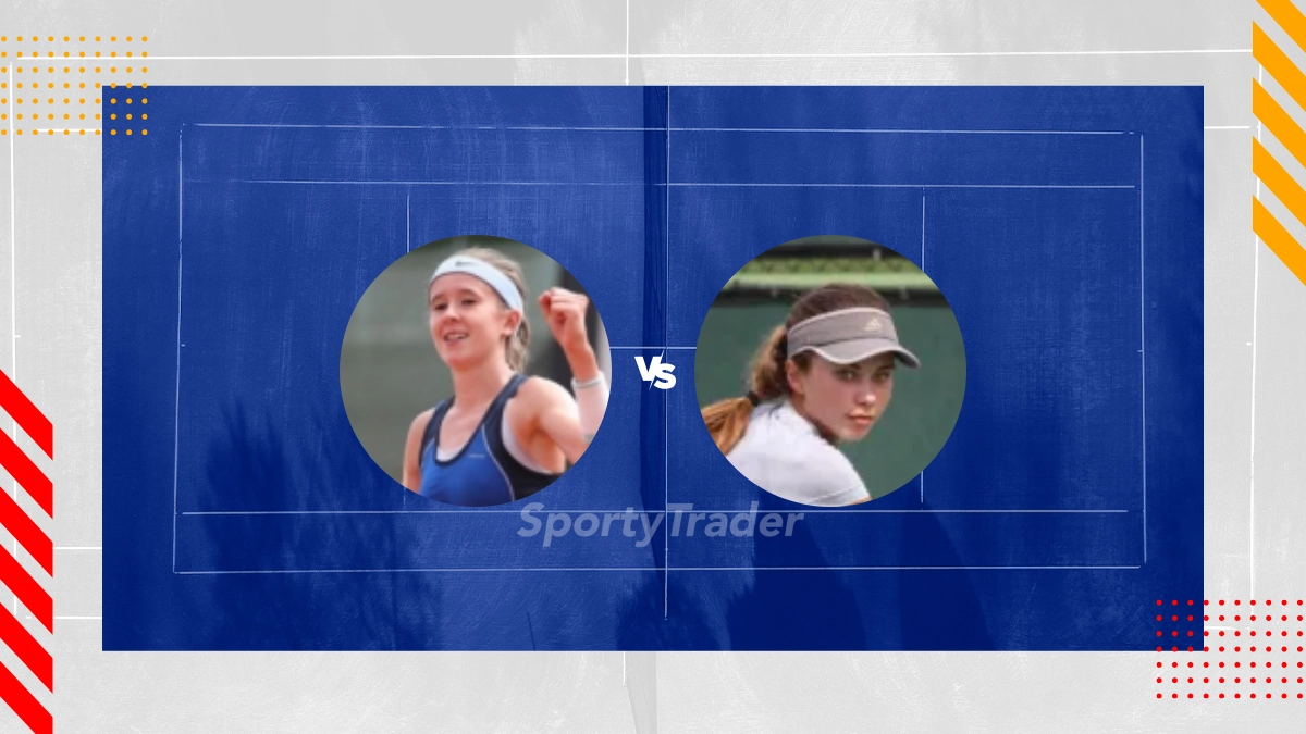 Pronostic Nikola Bartunkova vs Iva Jovic