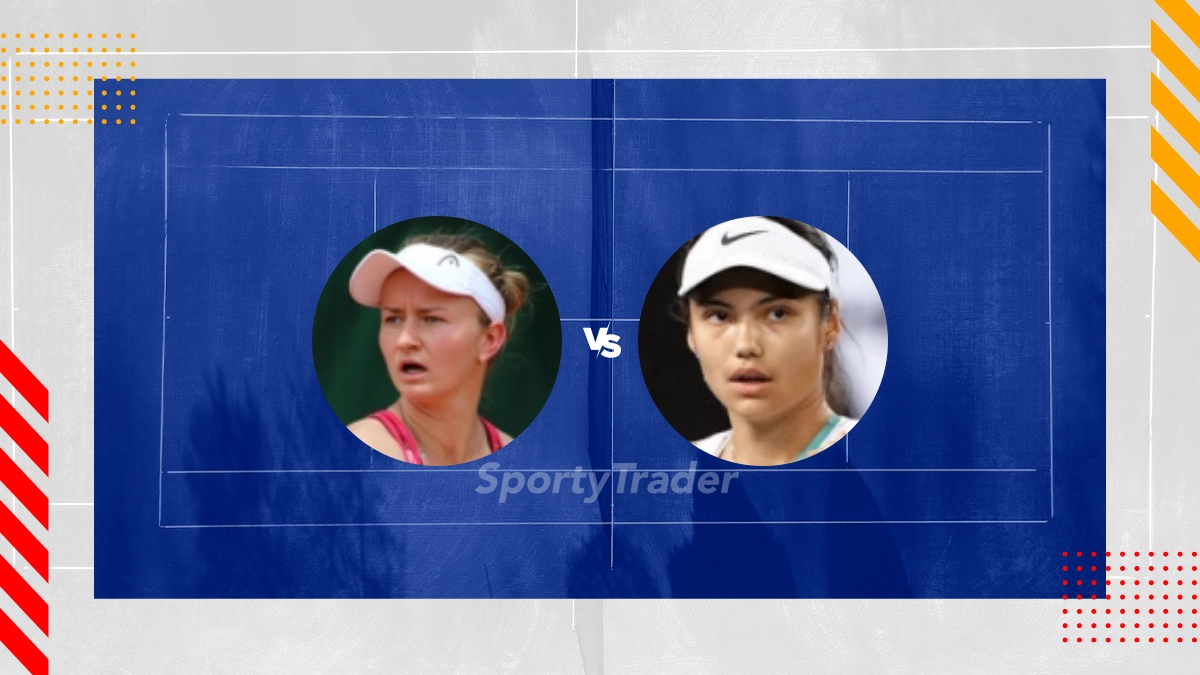 Palpite Barbora Krejcikova vs Emma Raducanu