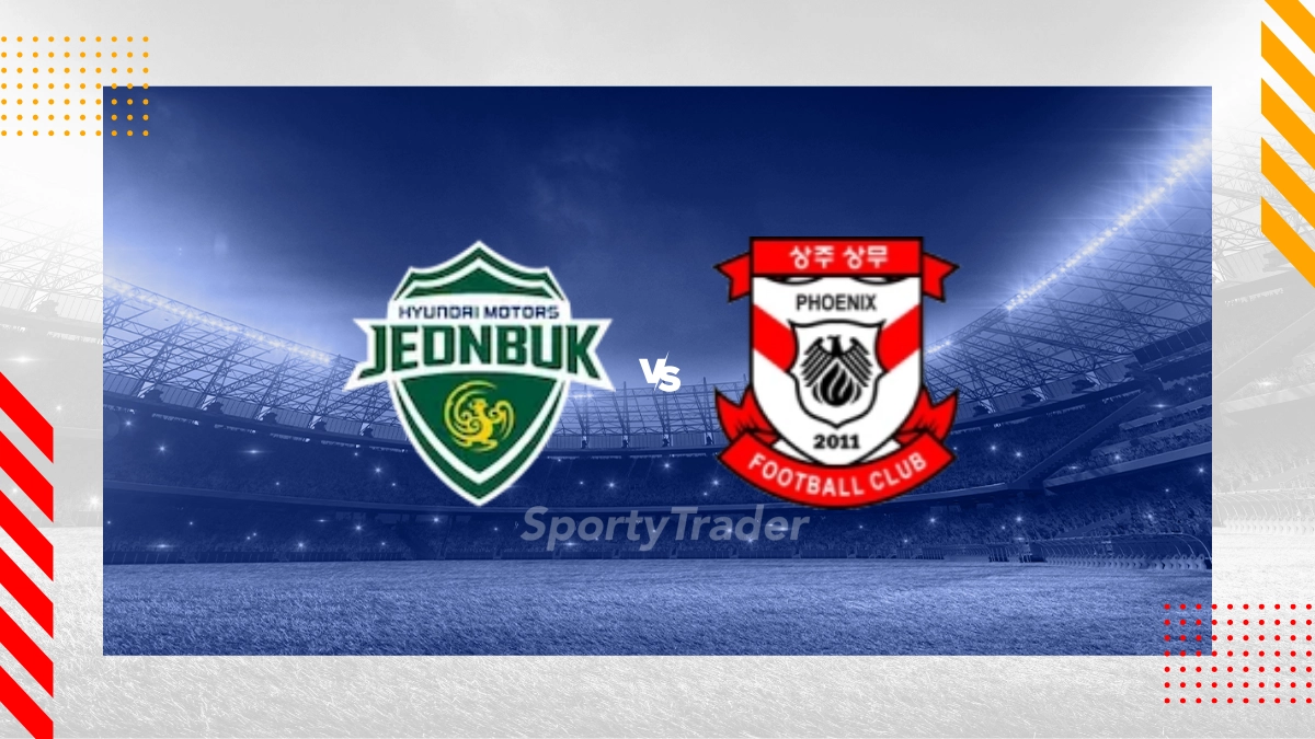 Pronostic Jeonbuk Hyundai Motors vs Sangju Sangmu