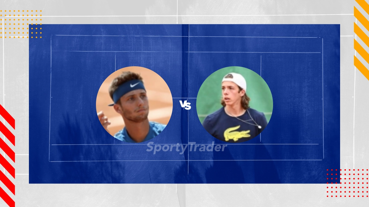 Pronostic Corentin Moutet vs Arthur Cazaux