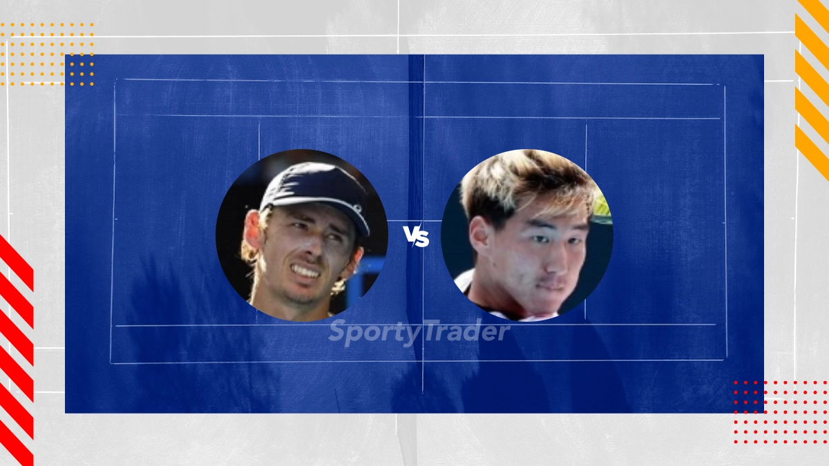 Palpite Alex De Minaur vs Bu Yunchaokete