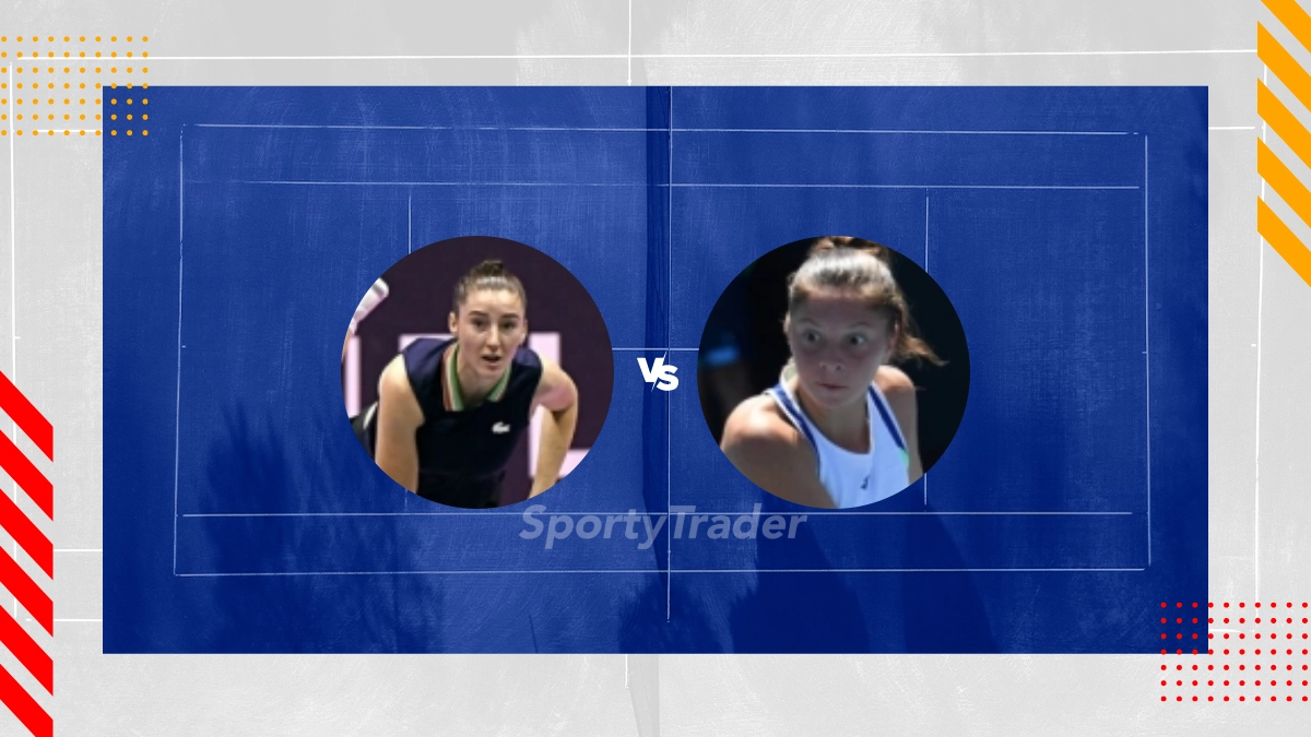 Pronostic Elsa Jacquemot vs Antonia Ruzic