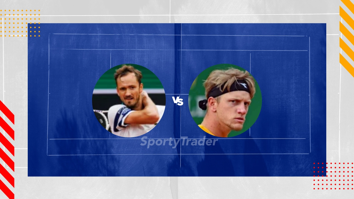 Daniil Medvedev vs Alejandro Davidovich Fokina Prediction