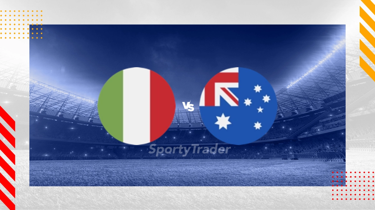 Pronóstico Italia -20 vs Australia -20