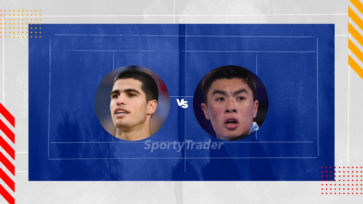 Pronostic Carlos Alcaraz vs Brandon Nakashima