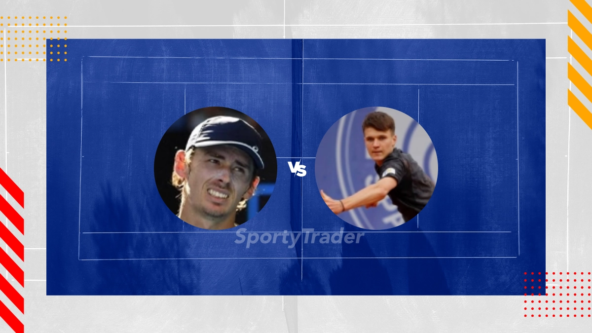 Pronostic Alex De Minaur vs Jakub Mensik