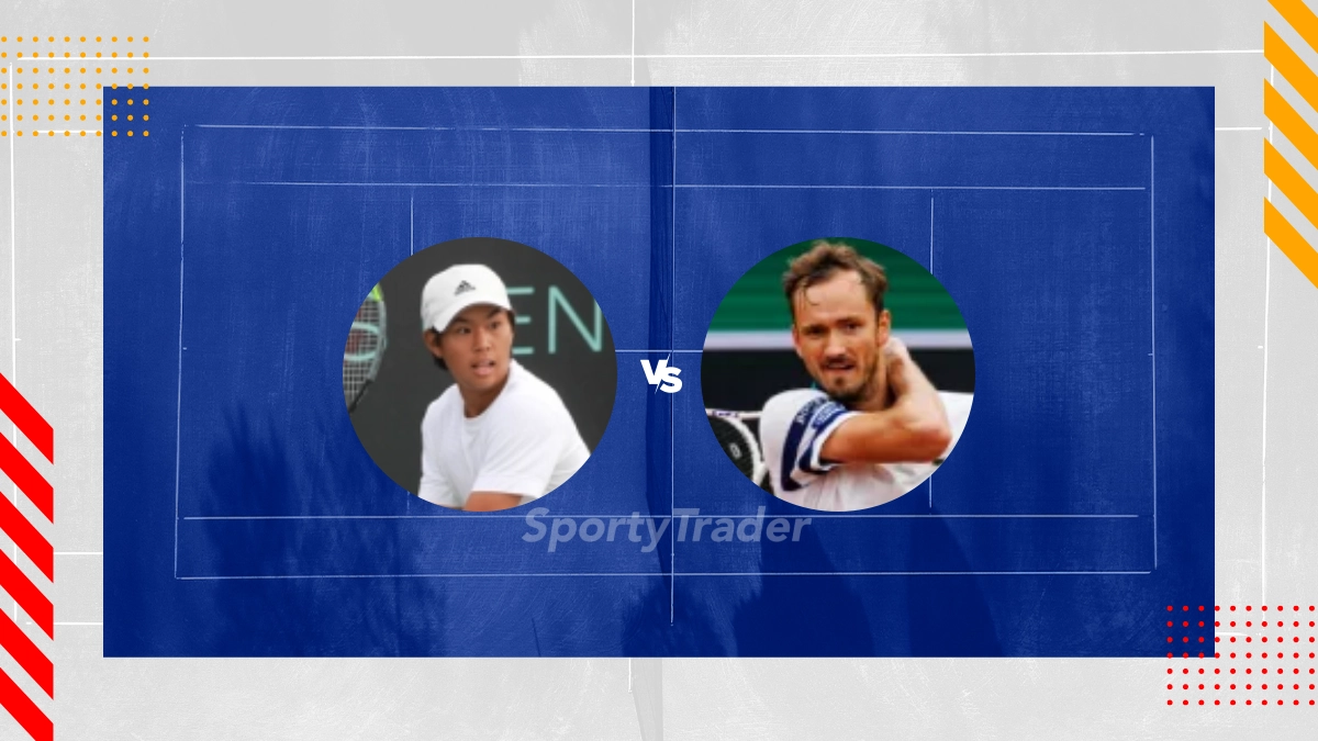 Prognóstico Learner Tien vs Daniil Medvedev