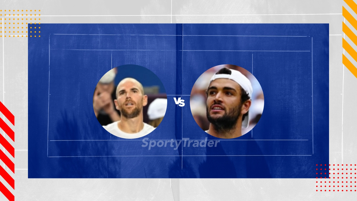 Pronóstico Adrian Mannarino vs Matteo Berrettini