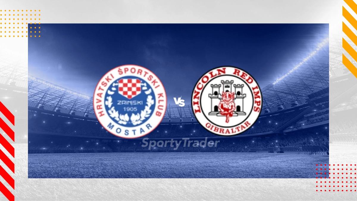 Zrinjski Mostar vs Lincoln Red Imps Prediction