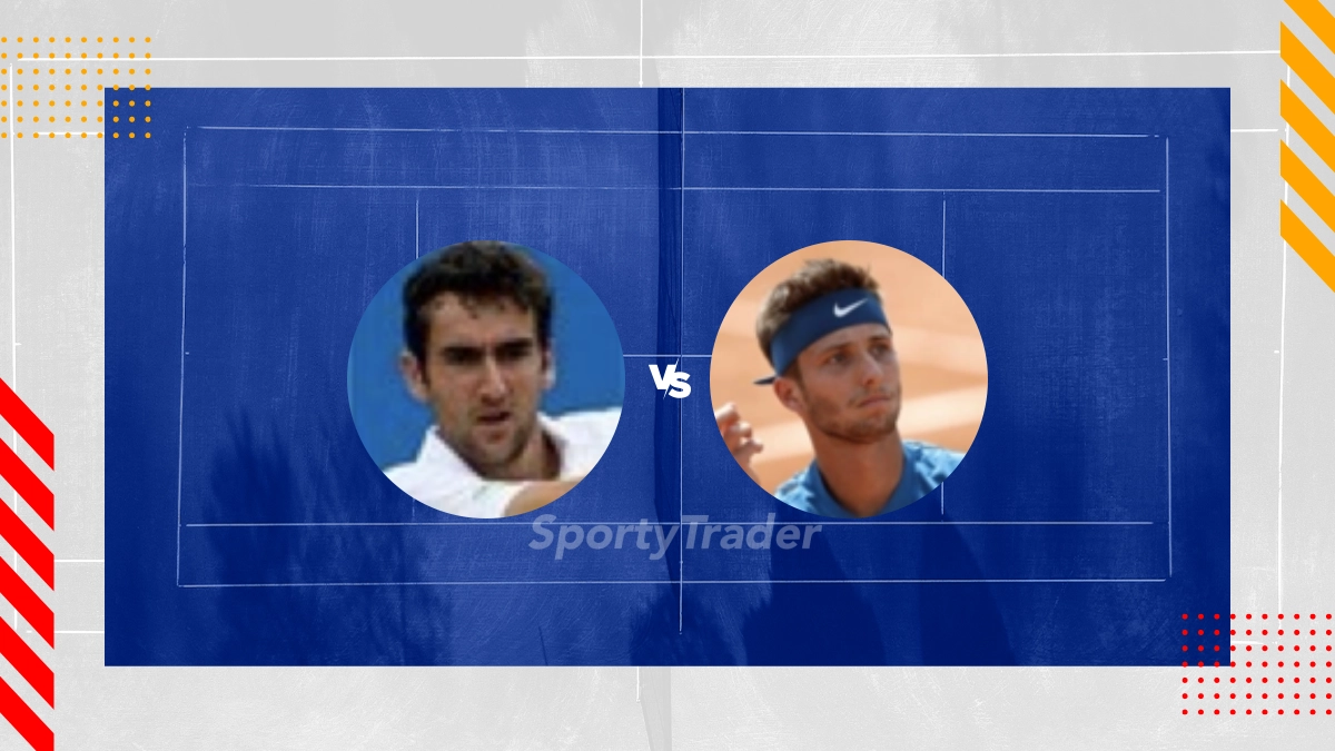 Marin Cilic vs Corentin Moutet Prediction