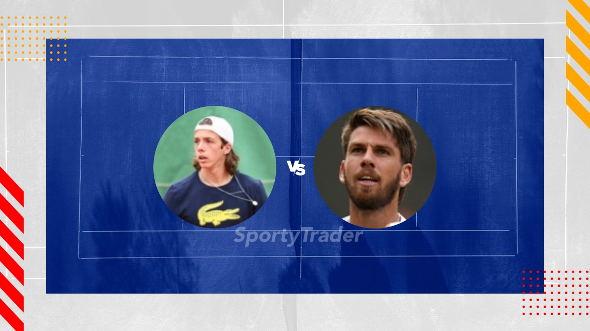 Palpite Arthur Cazaux vs Cameron Norrie