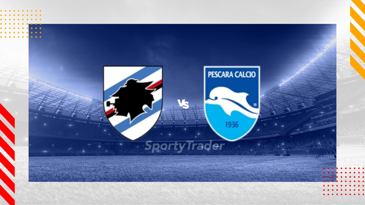 Pronostic Sampdoria Gênes vs Pescara