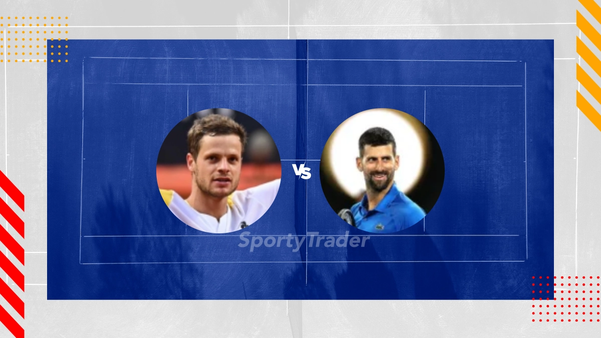 Palpite Yannick Hanfmann vs Novak Djokovic