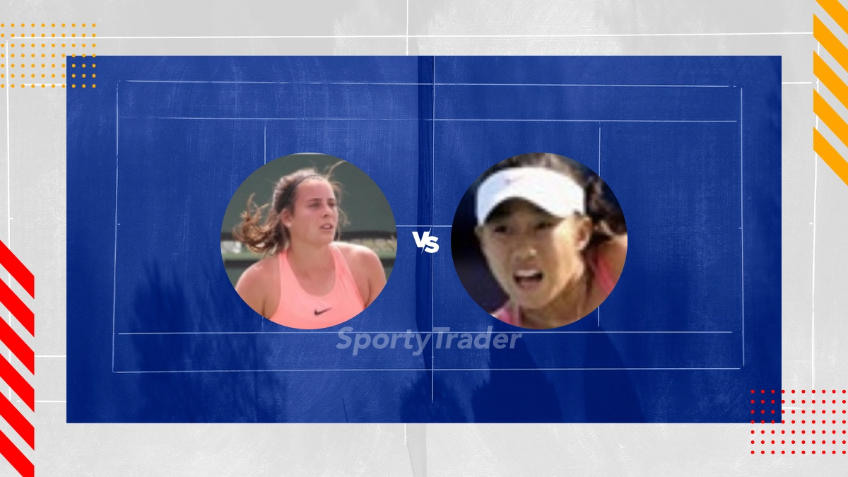 Pronostic Emma Navarro vs Shuai Zhang