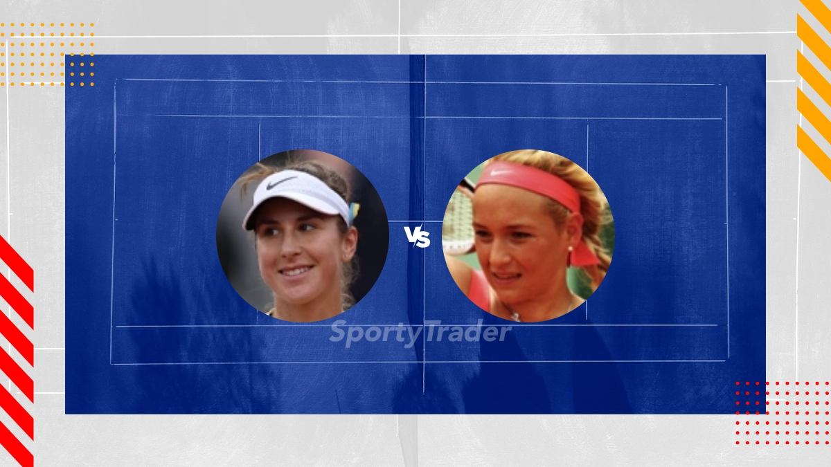 Palpite Belinda Bencic vs Donna Vekic