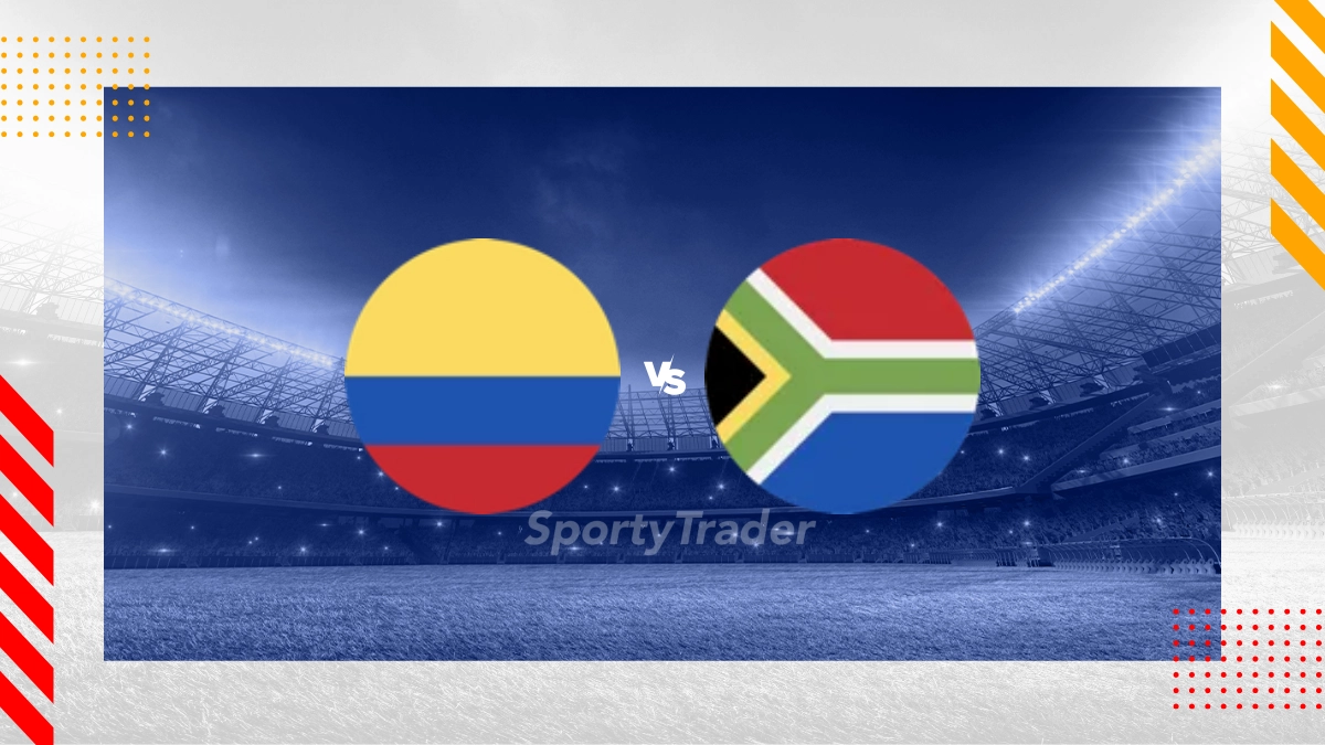 Prognóstico Colômbia -20 vs África do Sul