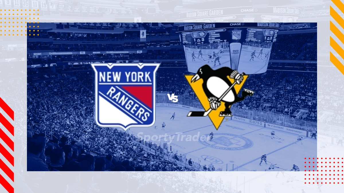 Pronostic New York Rangers vs Pittsburgh Penguins
