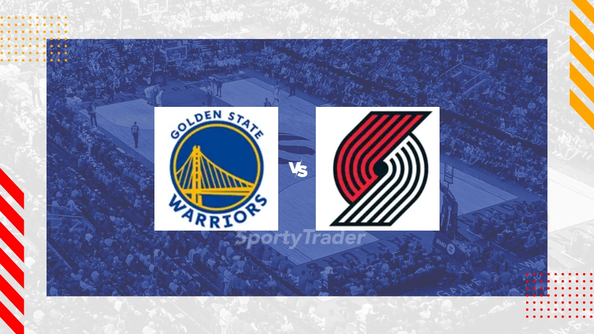 Prognóstico Golden State Warriors vs Portland Trailblazers