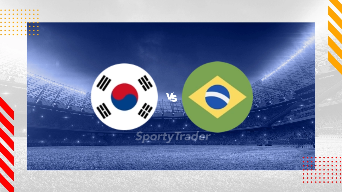 Pronóstico Corea del Sur vs Brasil