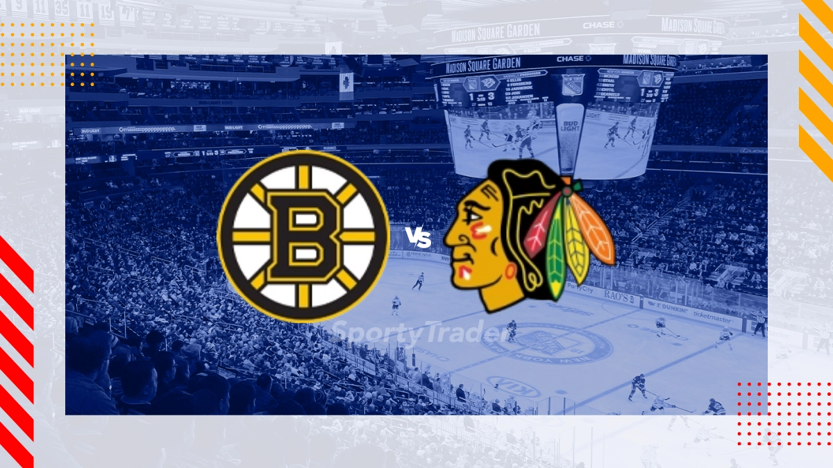 Pronostic Boston Bruins vs Chicago Blackhawks