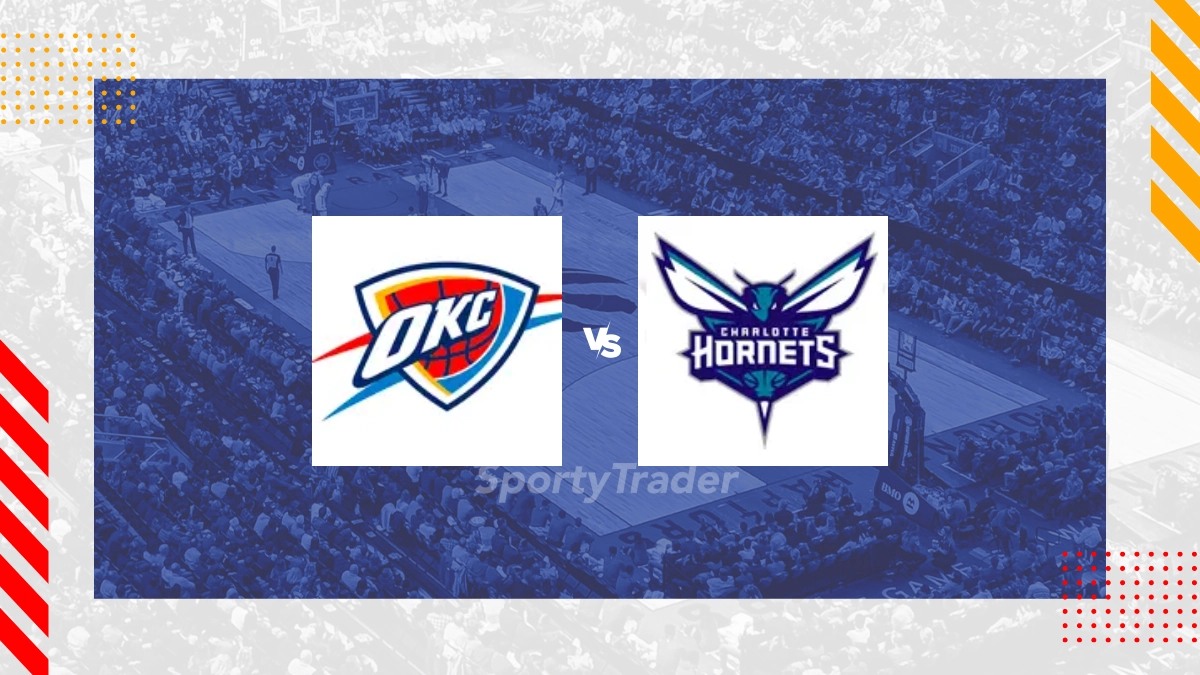 Prognóstico Oklahoma City Thunder vs Charlotte Hornets