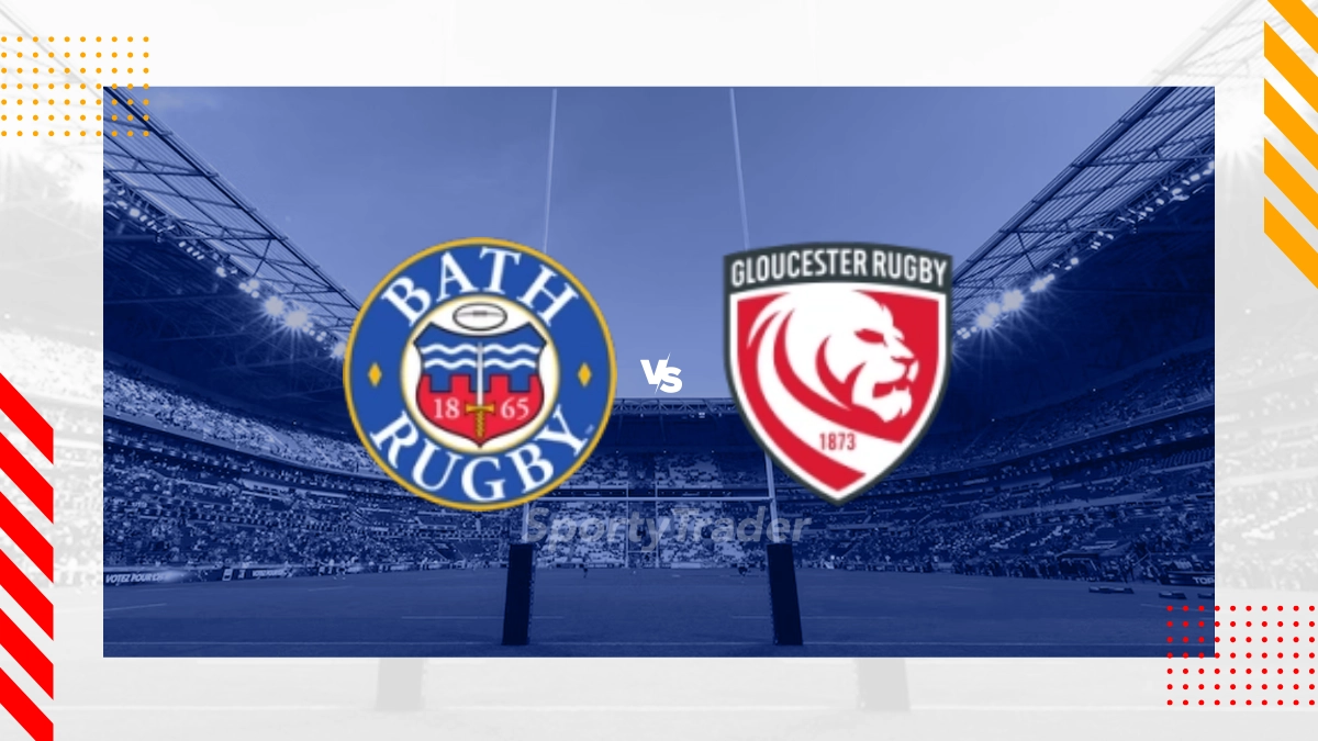 Pronostic Bath Rugby vs Gloucester Rugby