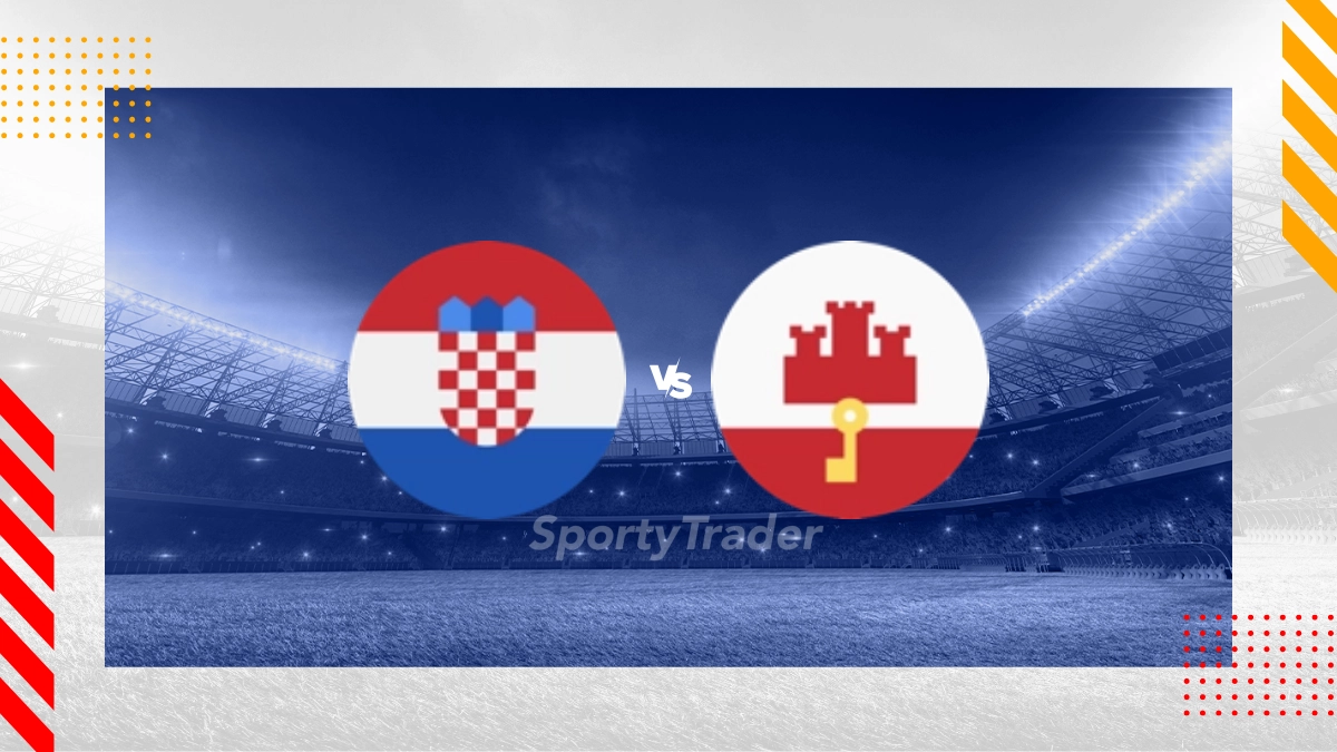 Prognóstico Croácia vs Gibraltar