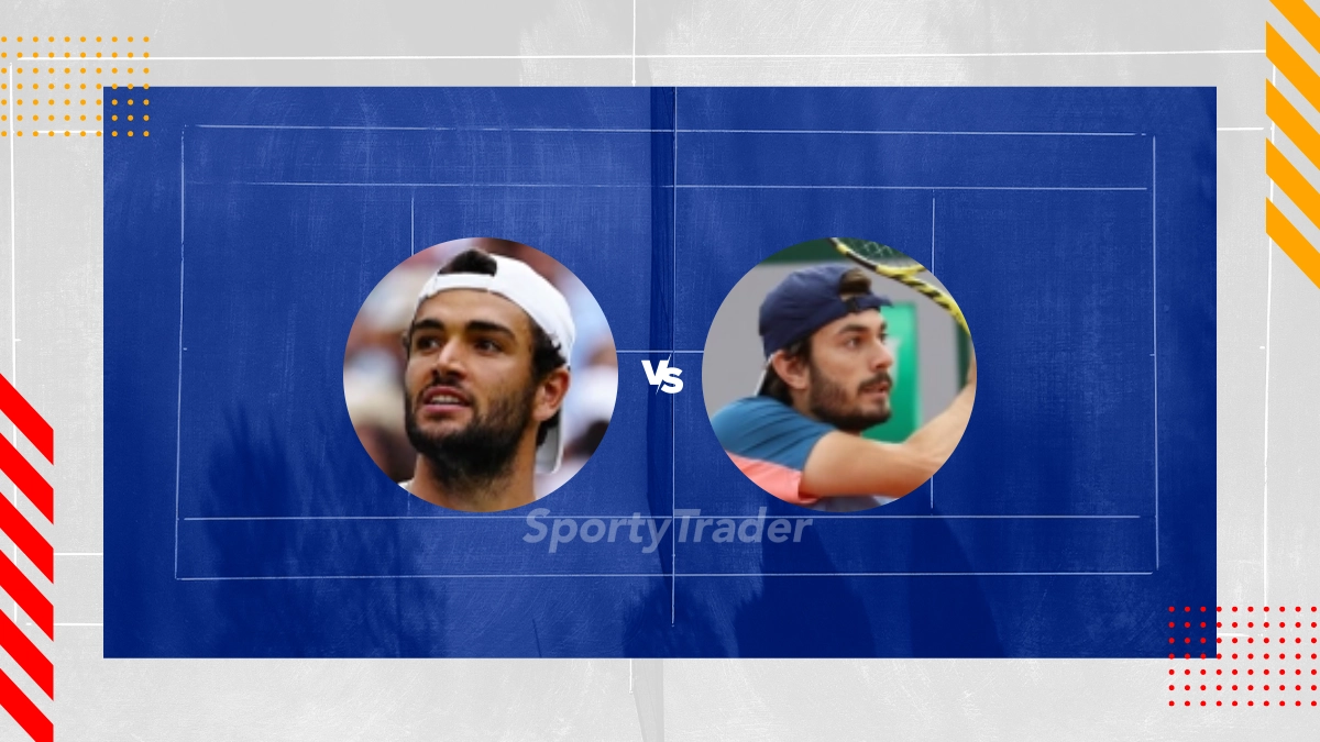 Pronostic Matteo Berrettini vs Giulio Zeppieri