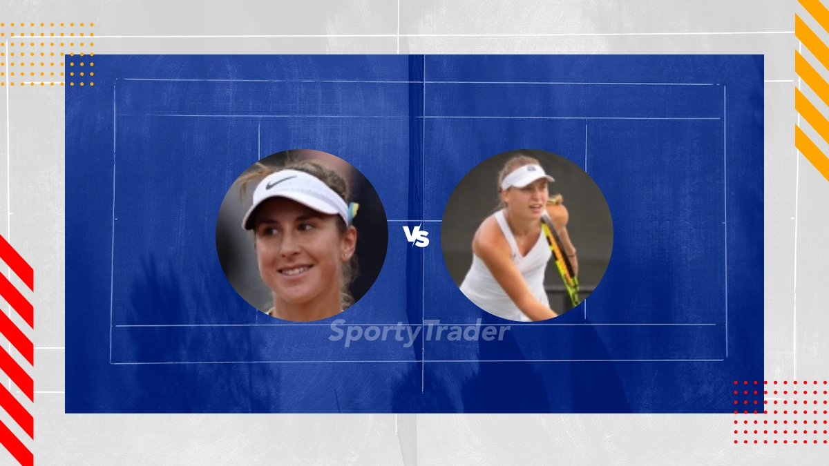 Palpite Belinda Bencic vs Yulia Starodubtsewa